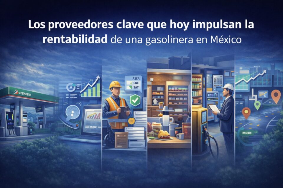 Los proveedores clave que hoy impulsan la rentabilidad de una gasolinera en México | GasolinerasMX HUB